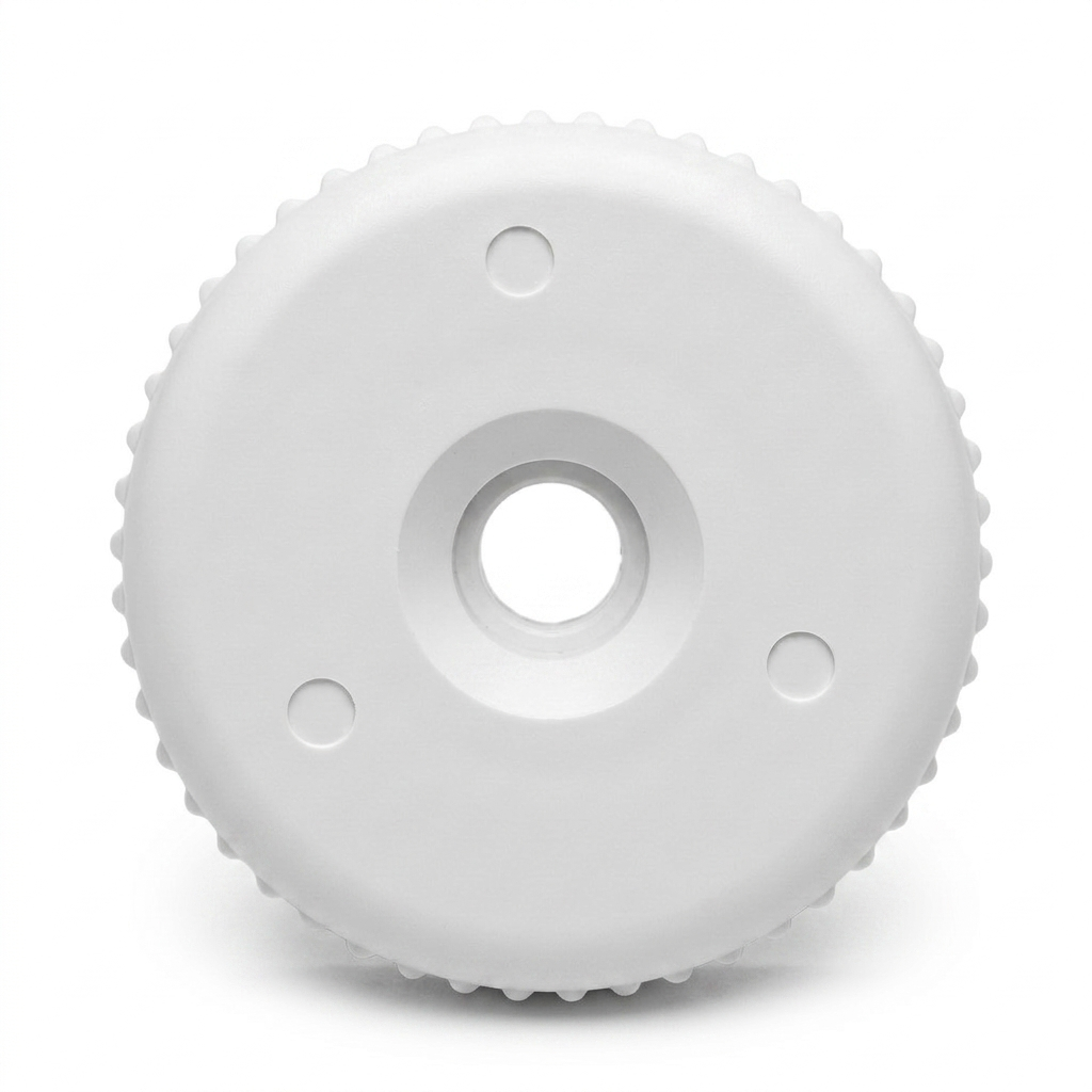 Threaded Cap White