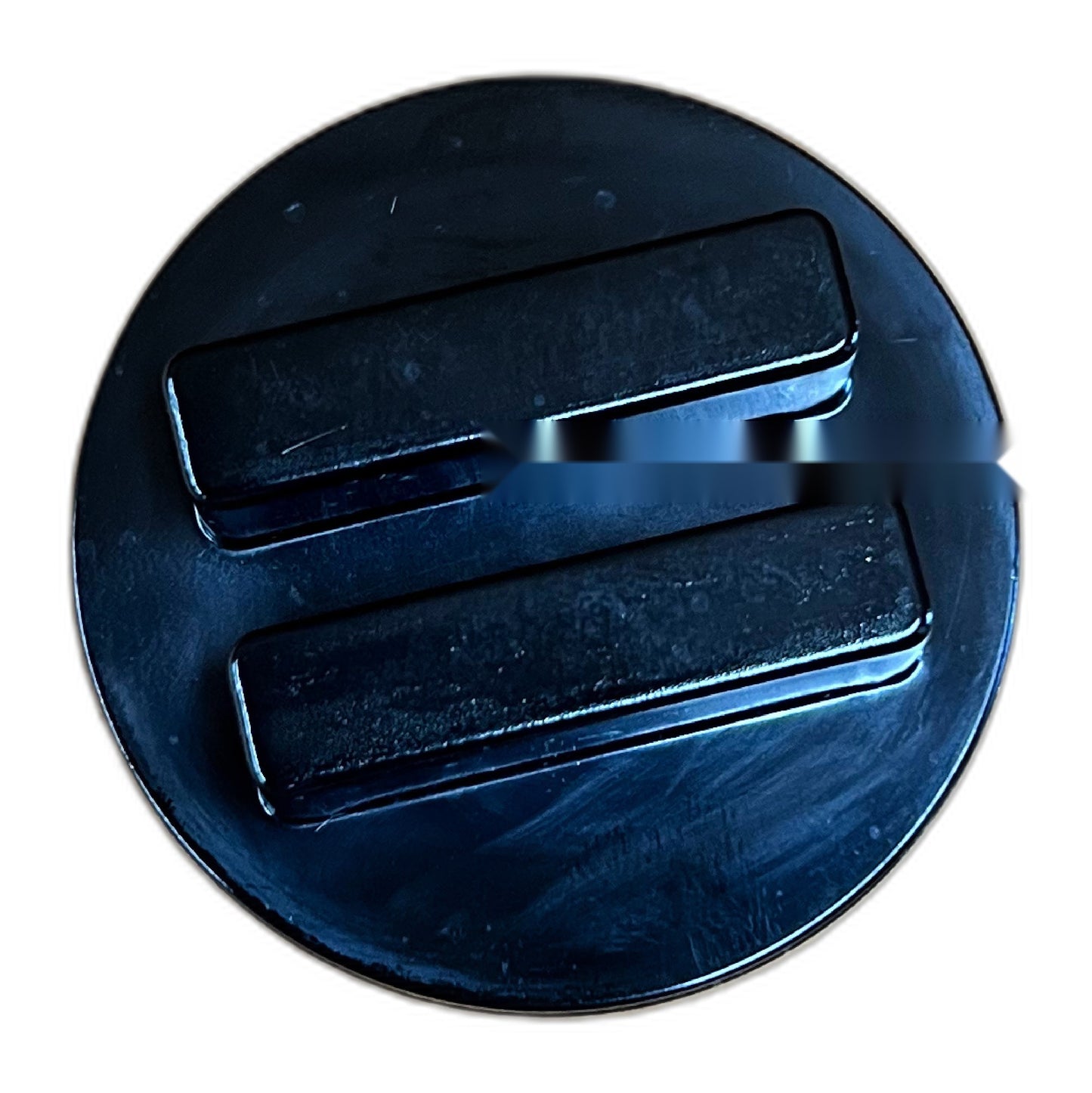 Black CMP Lippert 1.5 inch threaded plug with twin grip bars for 2020 and newer Arctic Spas SpaBoy