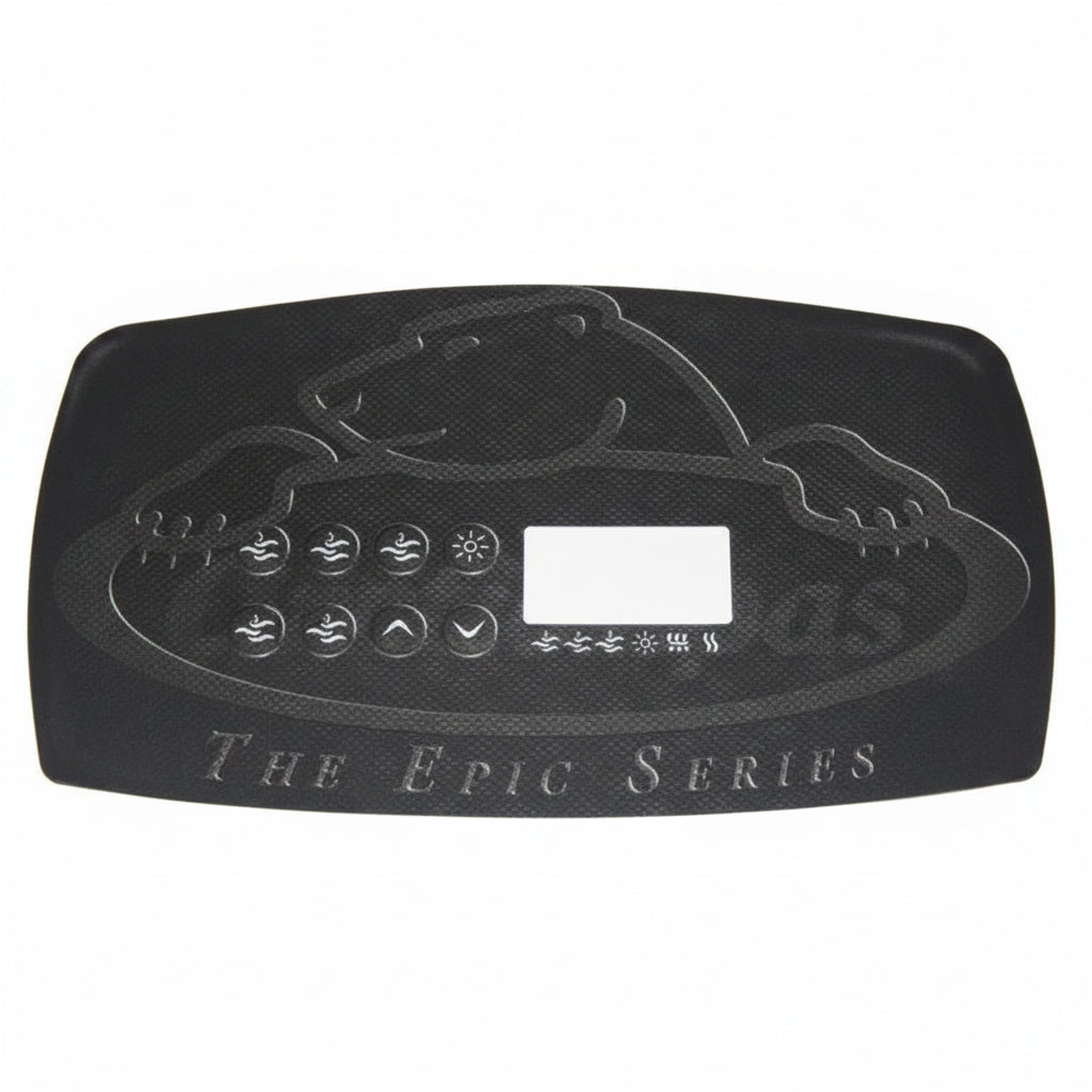 Black Epic Series TSC-80 overlay with polar bear outline and display window