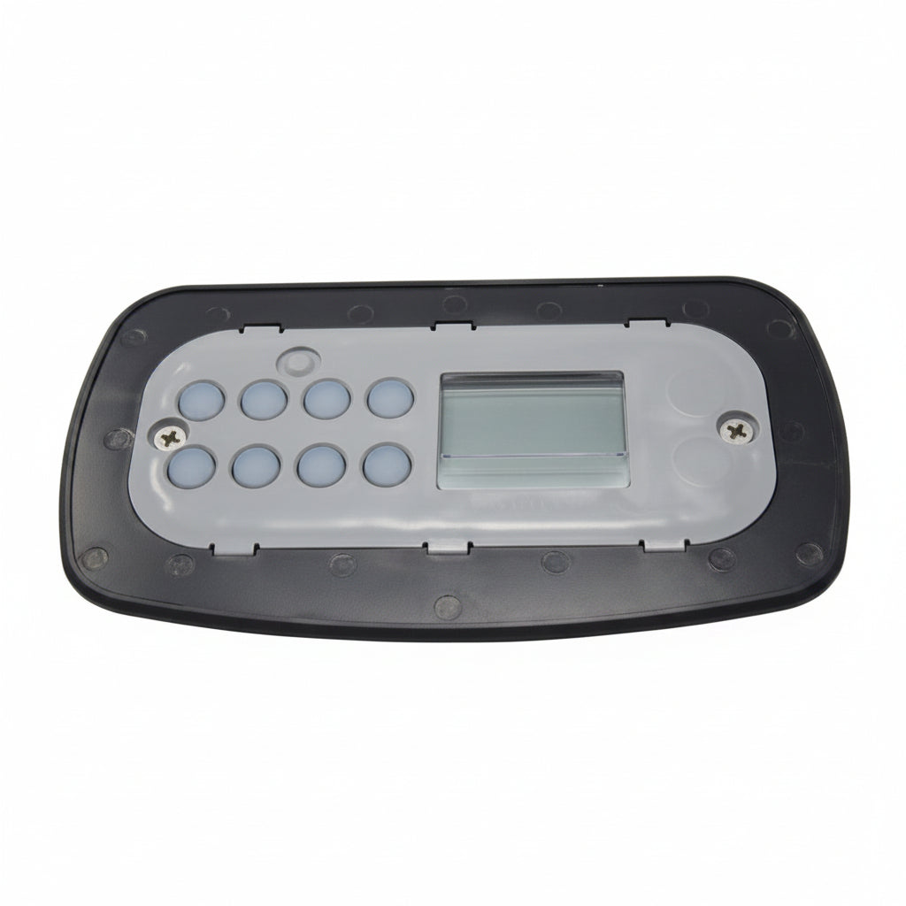 Black Arctic TSC-90 topside control panel with eight buttons and LCD window
