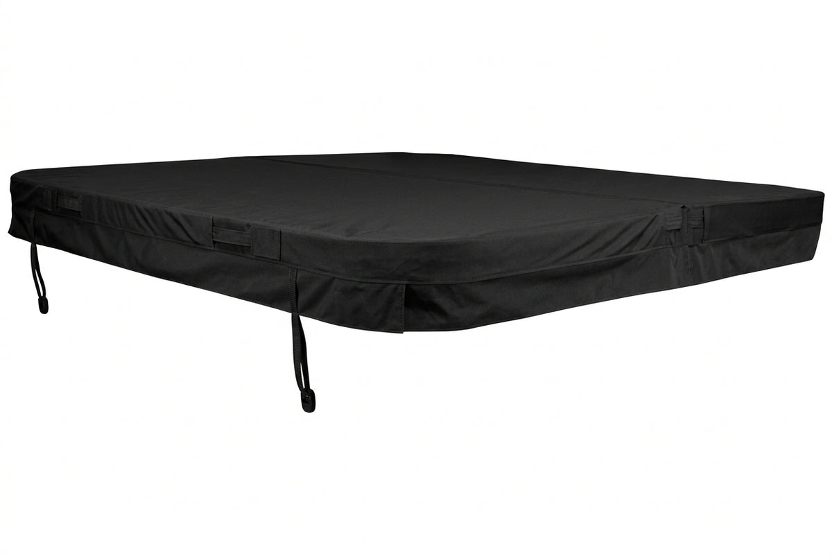 Black canvasback cover for Arctic spas