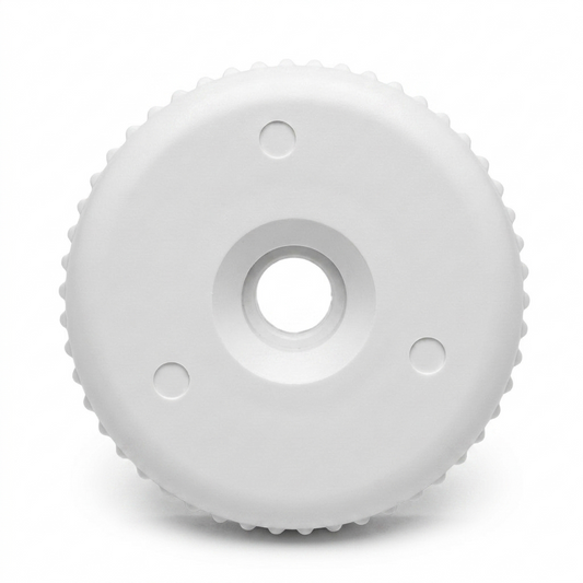 Threaded Cap White